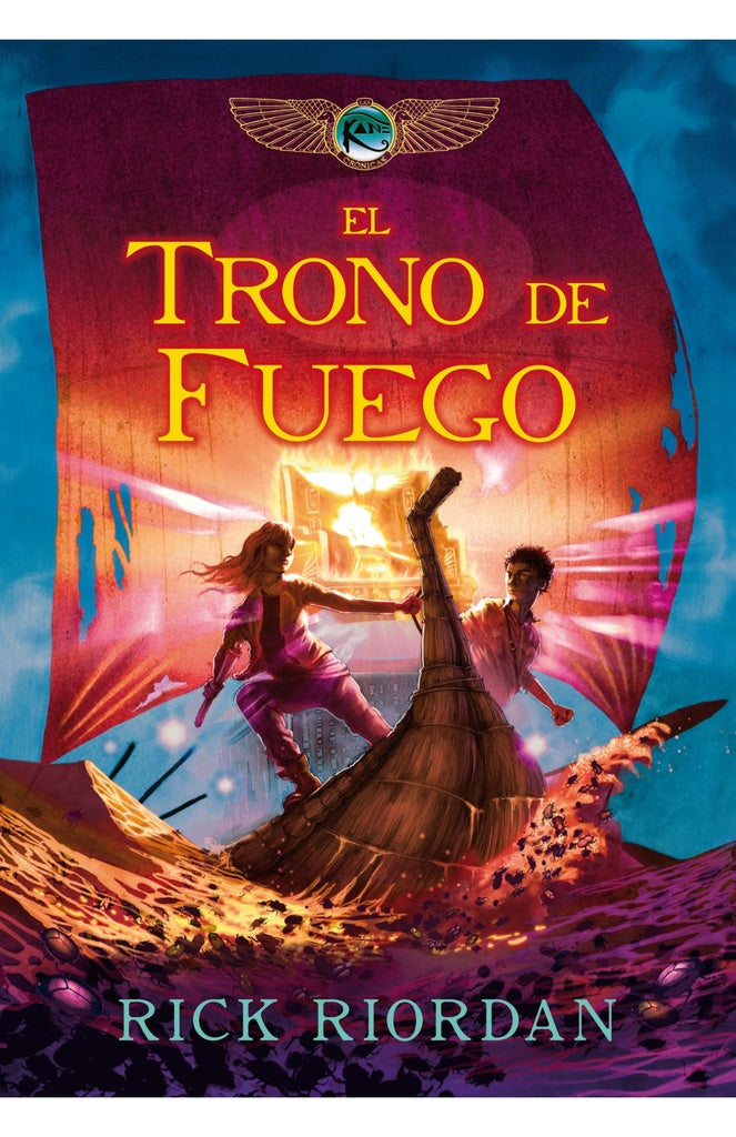 TRONO DE FUEGO (CRONICAS DE KANE 2)* | Rick  Riordan