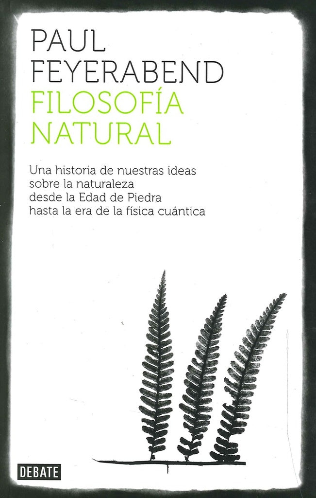 FILOSOFIA NATURAL | Paul Feyerabend
