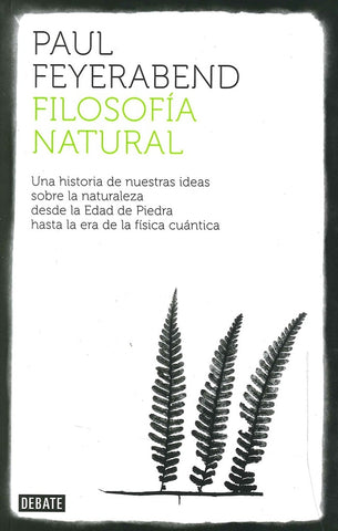 FILOSOFIA NATURAL | Paul Feyerabend