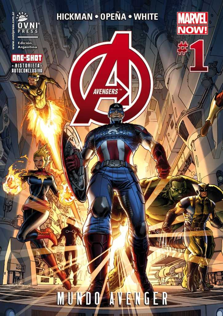 Avengers #1 | Hikman Opeña White