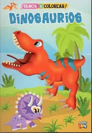 Vamos a colorear Dinosaurios | VACIO