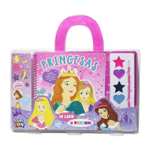 ¡A leer y pintar! Princesas