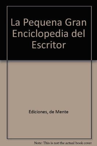 Pequeña gran enciclopedia del escritor, La | Gianera-Samoilovich