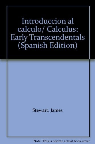 INTRODUCCION AL CALCULO | James Stewart