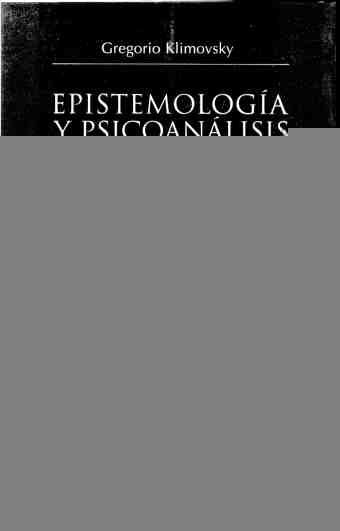 Epistemología y psicoanálisis Vol. I | Gregorio Klimovsky