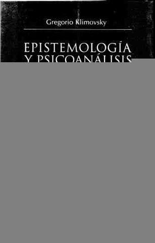 Epistemología y psicoanálisis Vol. I | Gregorio Klimovsky
