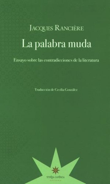 La palabra muda | Rancière, González