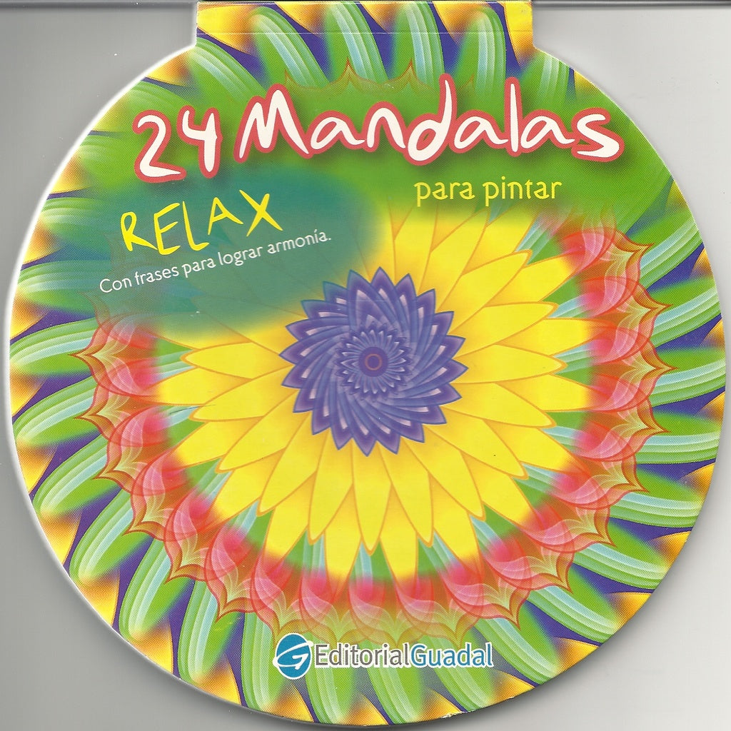 24 Mandalas Relax para pintar  | sin autor