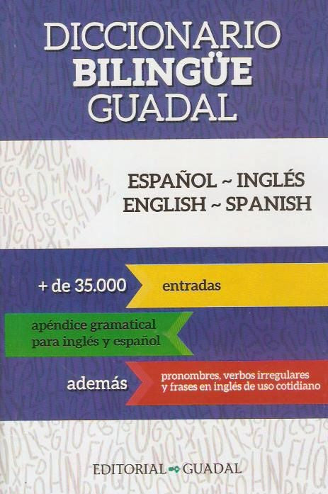 Diccionario bilingue guadal español-ingles  | sin autor