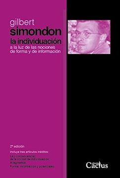 LA INDIVIDUACIÓN.. | Gilbert Simondon
