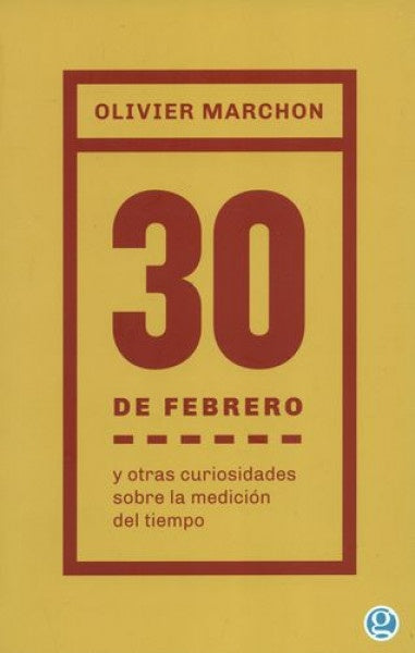 30 DE FEBRERO.. | OLIVER MARCHON