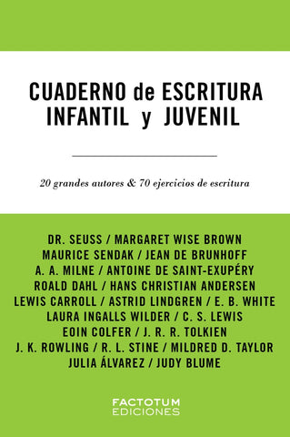 CUADERNO DE ESCRITURA INFANTIL Y JUVENIL | VARIOS AUTORES
