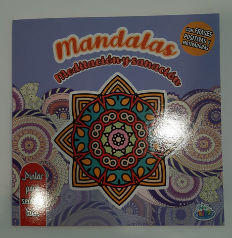 mandalas meditacion y sanacion tapa violeta