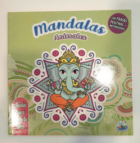 mandalas pinta para sentirte bien verde | VACIO