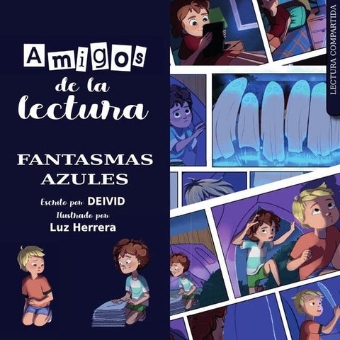 Amigos de la lectura: fantasmas azules  | Herrera,  Rodriguez y otros