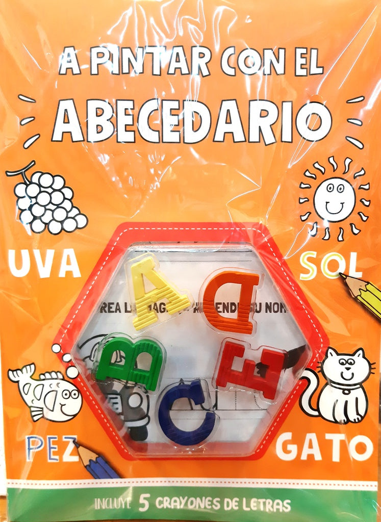 A PINTAR CON EL ABECEDARIO..