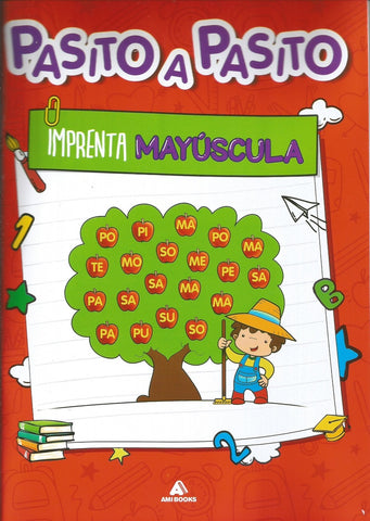 PASITO A PASITO. IMPRENTA MAYUSCULA..