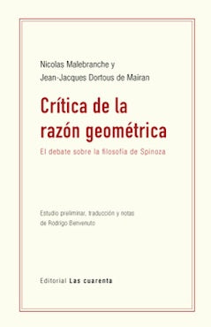 CRÍTICA DE LA RAZÓN GEOMÉTRICA | MALEBRANCHE - DORTOUS DE MAIRAN
