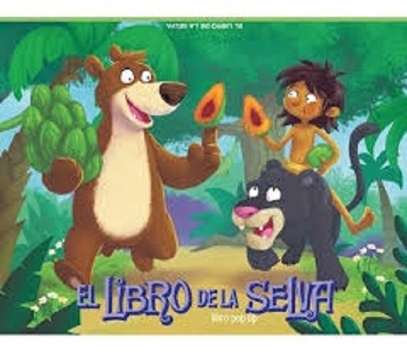 El libro de la selva pop up