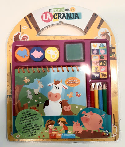 Mi primer día en la granja