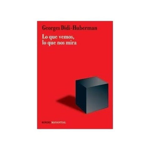 Que vemos, lo que nos mira, Lo | Didi-Huberman-Pons