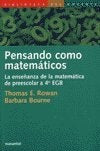 Pensando como matemáticos | Rowan-Bourne-Pons