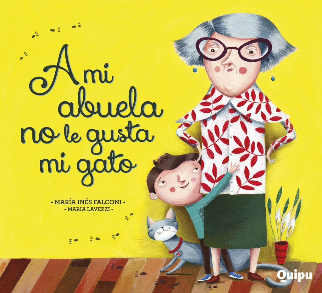A MI ABUELA NO LE GUSTA MI GATO  CARTONÉ