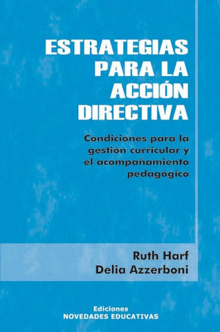 Estrategias para la acción directiva | Harf, Azzerboni de Rivero