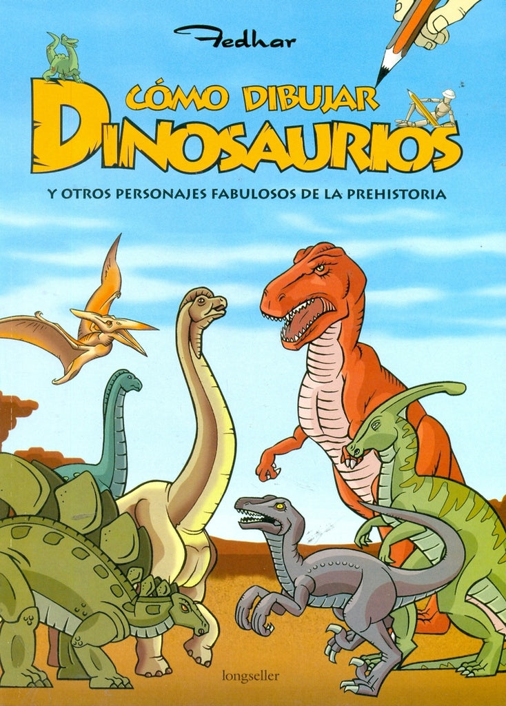 COMO DIBUJAR DINOSAURIOS.. | Fernando Ginaca