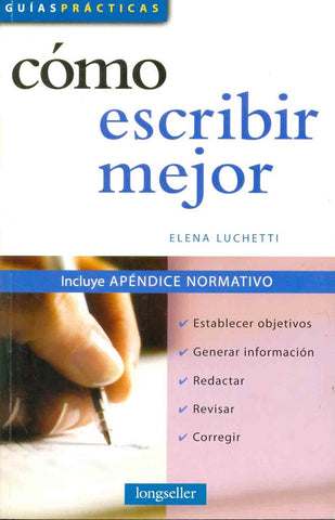 Cómo escribir mejor | Elena Luccheti