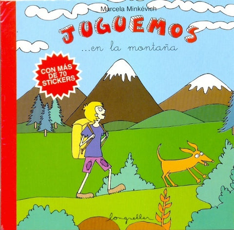 JUGUEMOS EN LA MONTAÑA (CON MAS DE 70 STICKERS).. | Marcela Minkevich