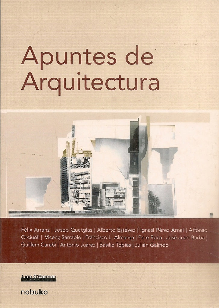 Apuntes de arquitectura | ARRANZ, Arranz García