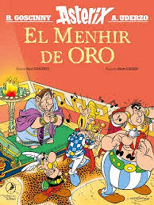 ASTERIX EL MENHIR DE ORO..