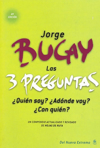 LAS 3 PREGUNTAS. | Jorge Bucay