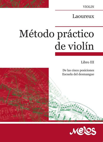 BA9663 - Método práctico de violín - Libro 3 | Nicolás Laoureux