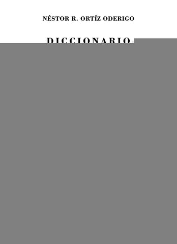 BA11849 - Diccionario del Jazz | Néstor Ortiz Oderigo