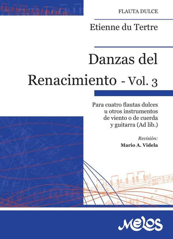 BA13271 - Danzas del Renacimiento - Vol. 3 | Etienne du Tertre