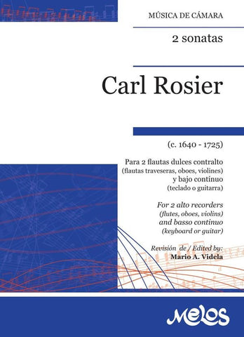 BA13312 - 2 sonatas | Carl Rosier