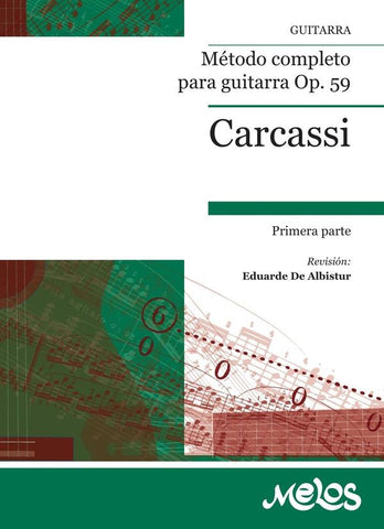 BA7090 - Método completo para guitarra : Op. 59 | Matteo Carcassi