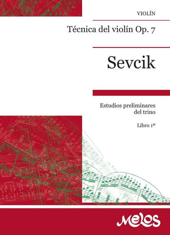 BA8230 - Técnica del violín Op. 7 | Otakar Sevcik