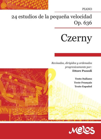ERA230 - 24 estudios de la pequeña velocidad, Op. 636 | Carl Czerny