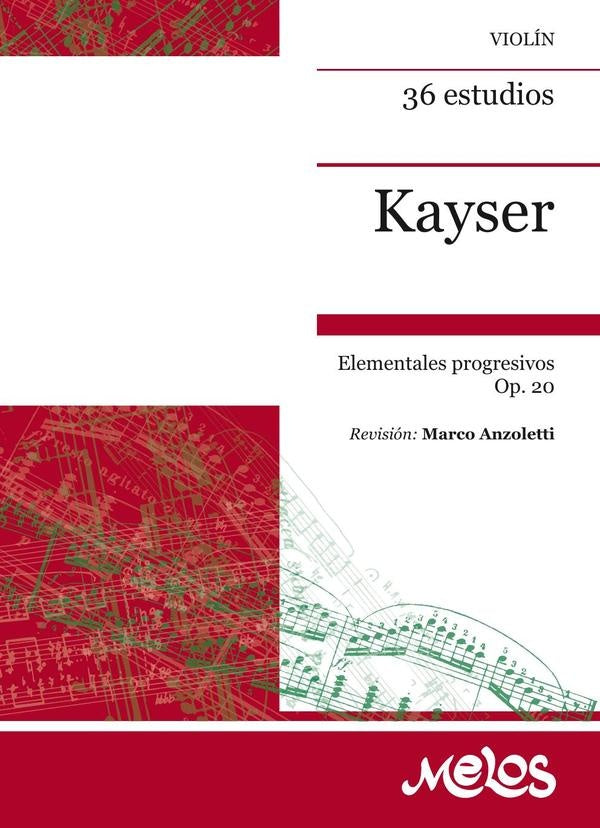ERA858 - 36 estudios elementales progresivos Op. 20 | Heinrich Kayser