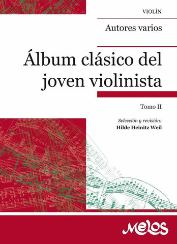 BA10892 - Álbum clásico del joven violinista | Hilde Heinitz Weil