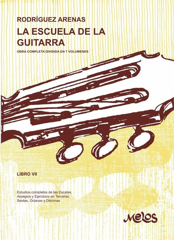 BA11674 - La escuela de la guitarra - Libro VII | Mario Rodríguez Arenas