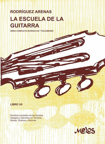 BA11674 - La escuela de la guitarra - Libro VII | Mario Rodríguez Arenas