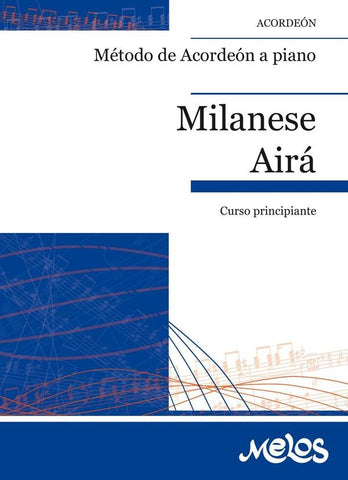BA12704 - Método de Acordeón a piano | J. B. Milanese