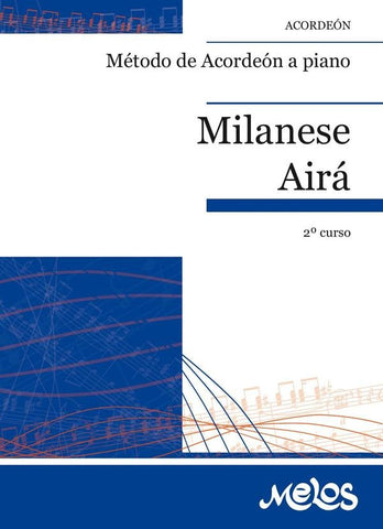 BA12706 - Método de Acordeón a piano - 2º curso | J. B. Milanese