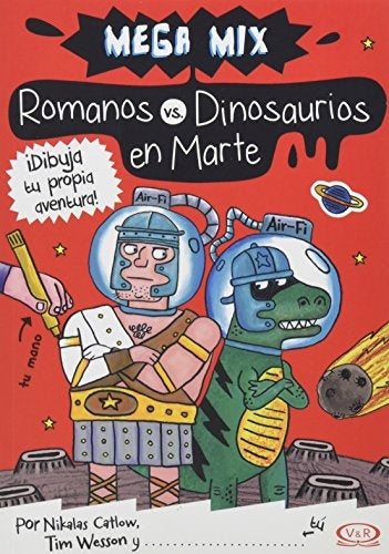 MEGA MIX ROMANOS VS DINOSAURIOS EN MARTE | Catlow, Wesson