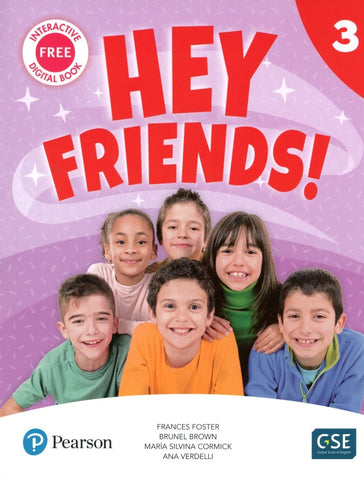 HEY FRIENDS 3 PUPIL'S BOOK + WORKBOOK*..