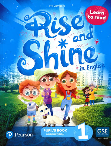 RISE AND SHINE IN ENGLISH BE 1 LTR PUPIL'S PACK